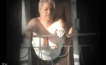 White Woman With Big Boobs Doggy Style Fucking Outside